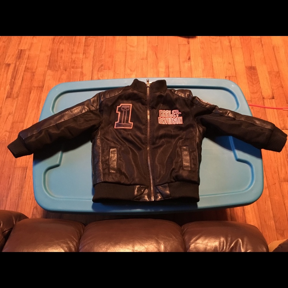 Kids Harley Davidson Coat